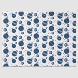 Universum in Flaschen Seidenpapier