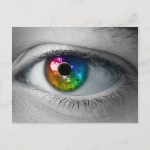 Universum in unseren Augen Postkarte