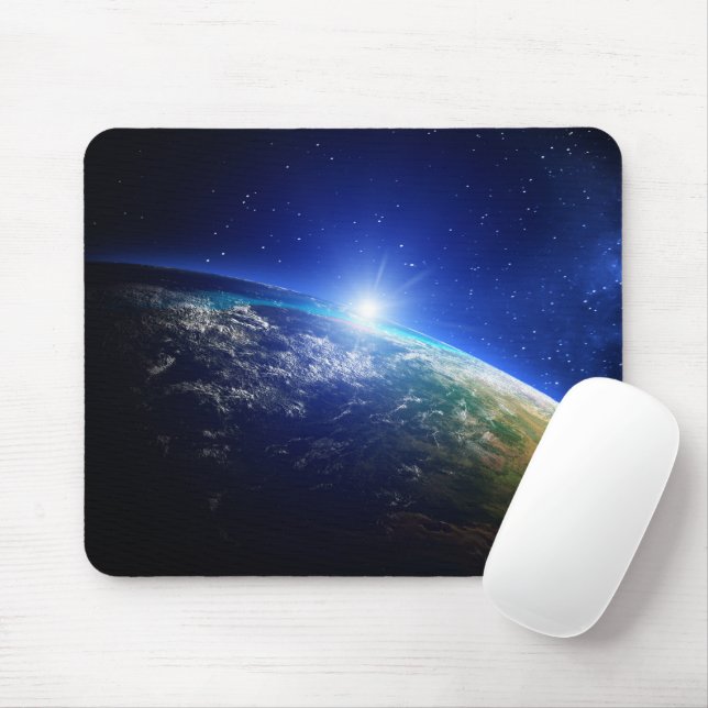 Universum mit Lichtflare Mousepad (Mit Mouse)
