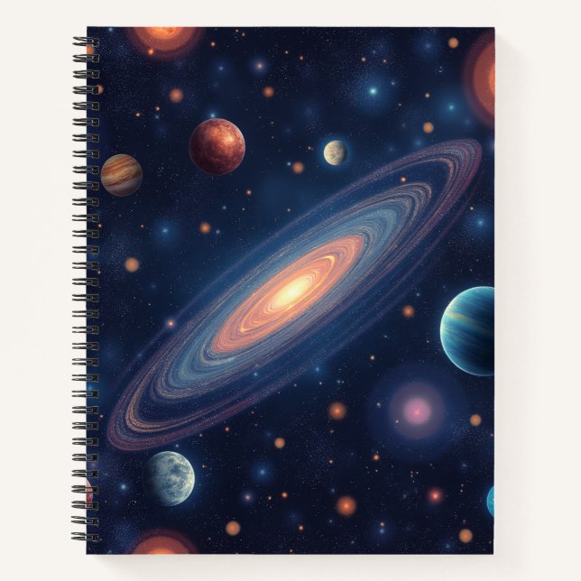 Universum Notizbuch (Vorderseite)