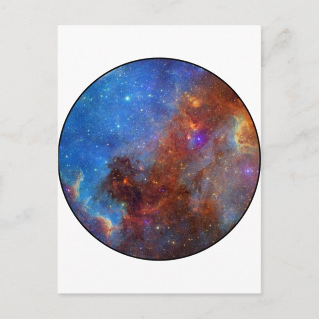 Universum Postkarte (Vorderseite)