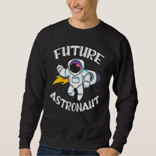 Universum Rakete Weltraum Wissenschaft Galaxie Zuk Sweatshirt
