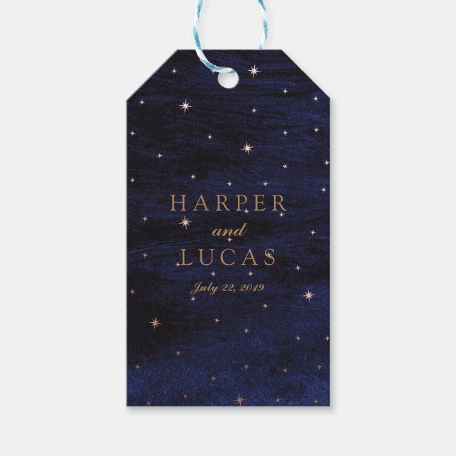 Universum / Tag Geschenkanhänger (Vorderseite)