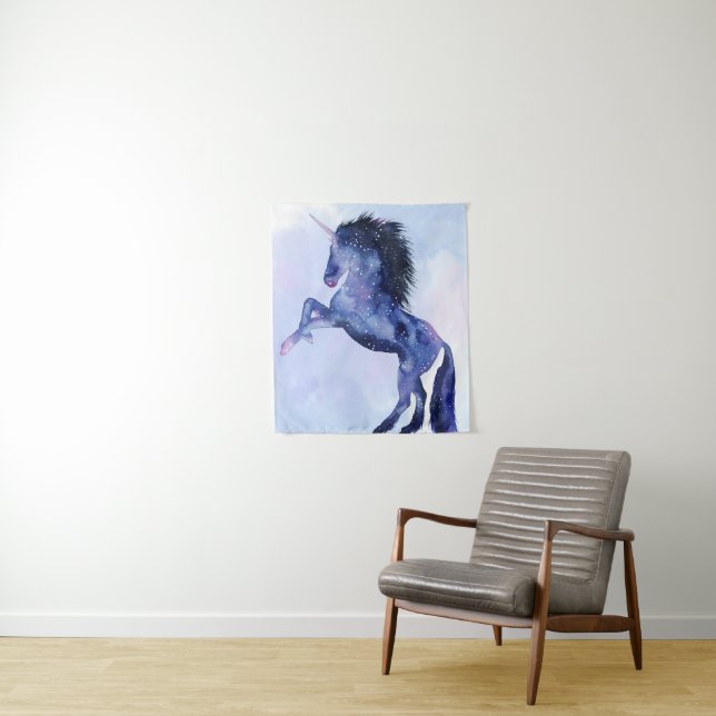 Universum Unicorn - Kosmisch Wandteppich (Beispiel)