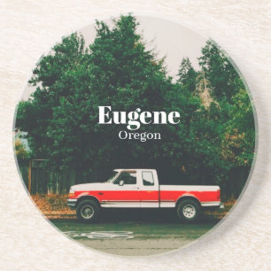 Univestadt Eugene - Oregon Getränkeuntersetzer