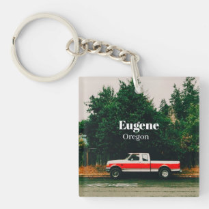 Univestadt Eugene - Oregon Schlüsselanhänger