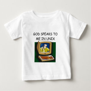 Unix-Computer-Aussenseiter Baby T-shirt