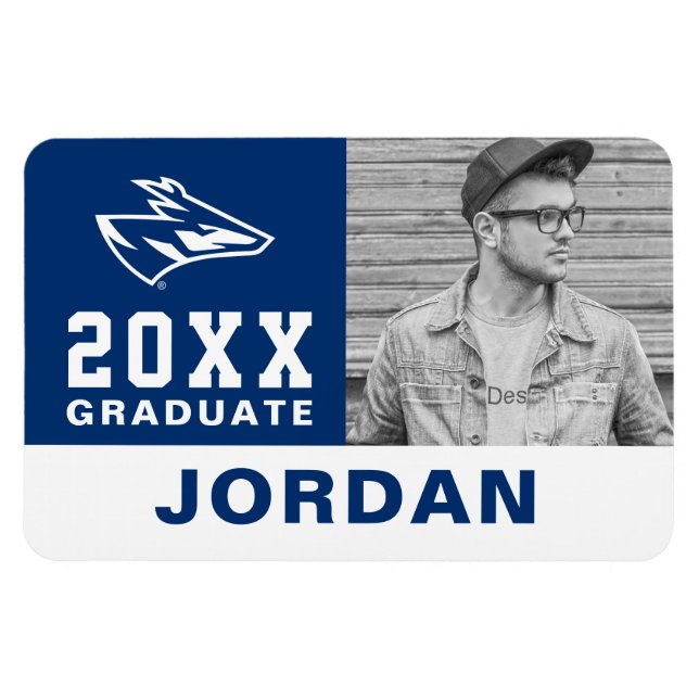 UNK Lopers Graduate Magnet (Horizontal)