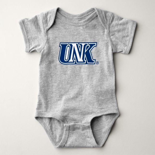 UNK| Universität Nebraska in Kearney Baby Strampler (Vorderseite)