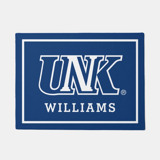 UNK| Universität Nebraska in Kearney Fußmatte (Vorderseite)