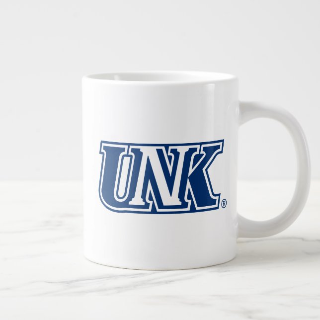 UNK| Universität Nebraska in Kearney Jumbo-Tasse (Rechts)