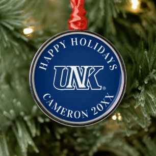 UNK  Universität Nebraska in Kearney Ornament Aus Metall