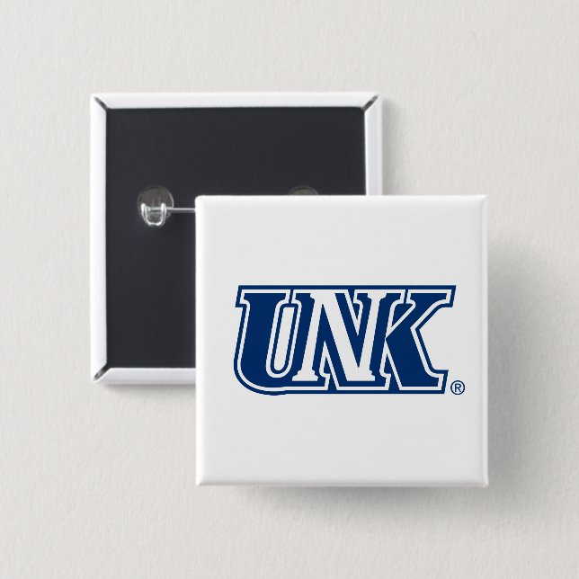 UNK University of Nebraska at Kearney Button (Vorne & Hinten)