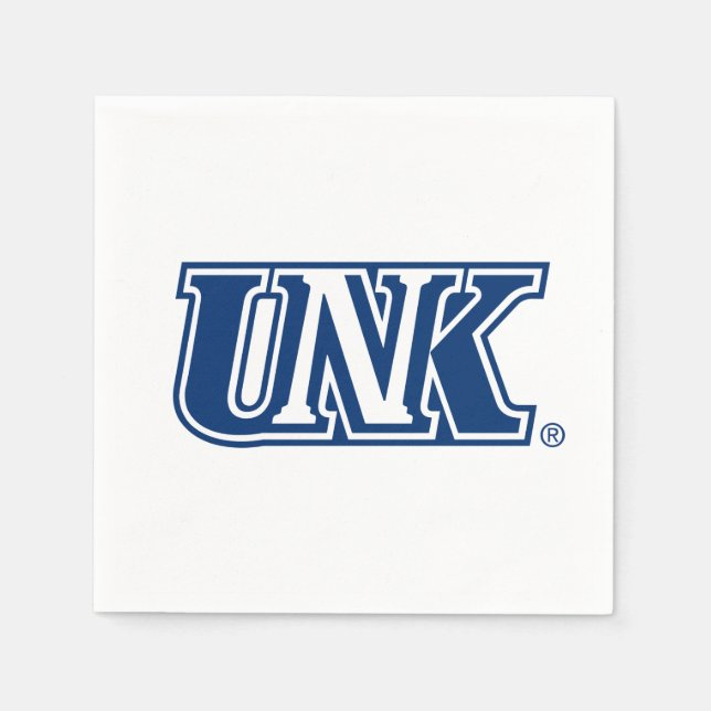 UNK University of Nebraska at Kearney Serviette (Vorderseite)