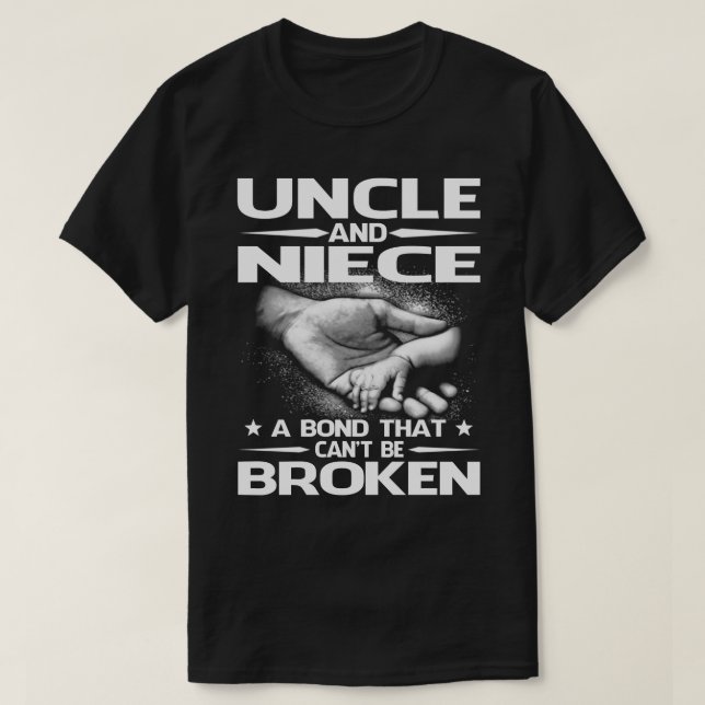 UNKEL und NIECE eine Anleihe, die nicht zerbrochen T-Shirt (Design vorne)
