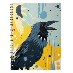 Unkempt Crow Notizblock