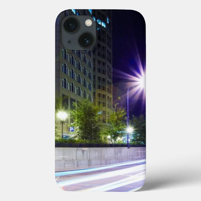 Unklarer Verkehr bei Nacht Case-Mate iPhone Hülle (Rückseite)