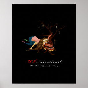 Unkonventionell: Tragbares Weihnachtsbaum-Plakat Poster