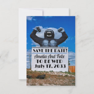 Unkonventionelle Hochzeit - Rettet das Datum, selt Save The Date