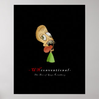 UNkonventionelle: Larry Poster mit HalbBody