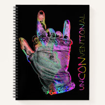 Unkonventionelles Rock Spiral Notebook