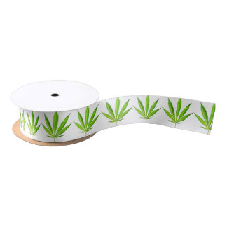 UNKRAUT-BLATT SATINBAND