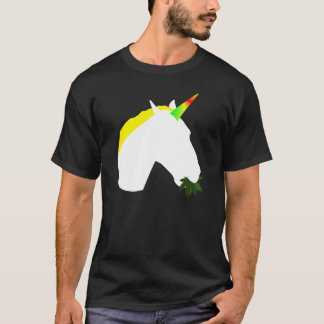 Unkraut, das Unicorn T - Shirt isst