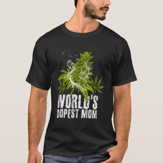 Unkraut MAMA Zitat Welten Dopiest Mama T-Shirt