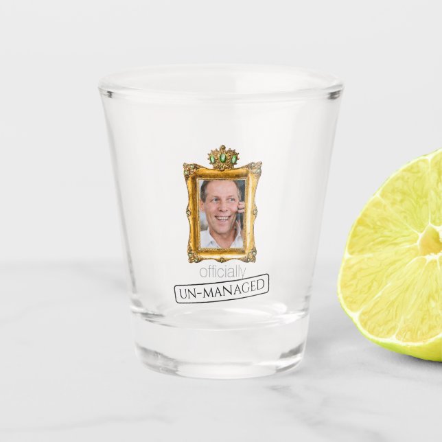 Unkraut passiert süße zynische Löwenzahn Lustige V Schnapsglas (Vorderseite)