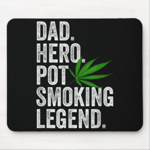 Unkraut-Vater-Shirt Lustiges Stoner-Weihnachts-T-S Mousepad