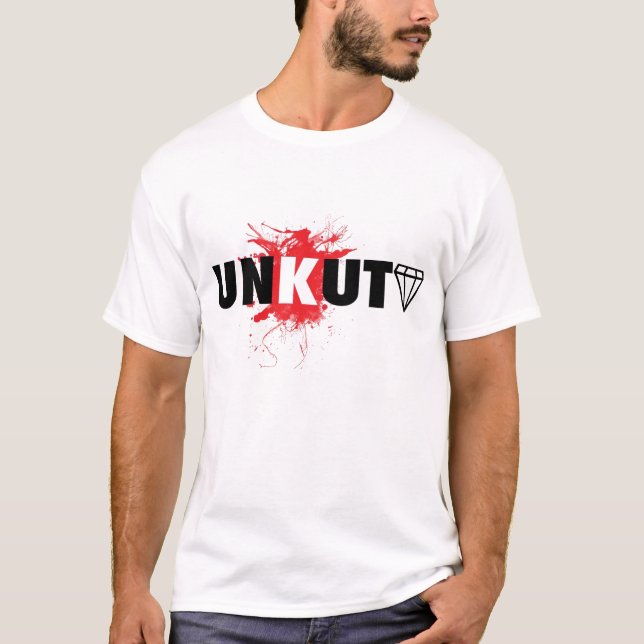 UNKUT Spritzer-Rot T-Shirt (Vorderseite)