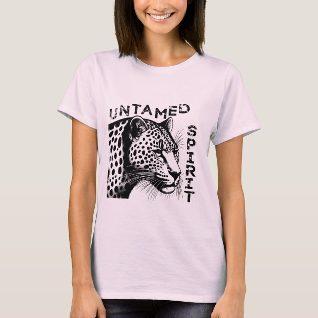 Unleash Your Untamed Spirit with This Leopard Tee (Vorderseite)