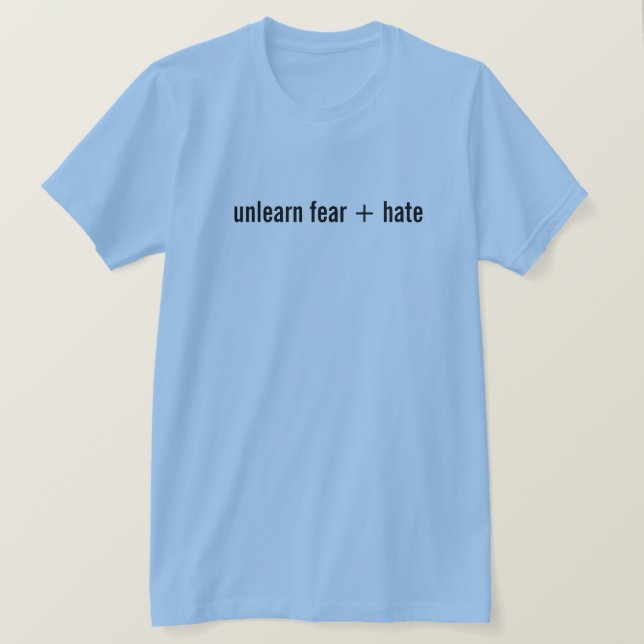 Unlernangst + Hass-T - Shirt (Design vorne)
