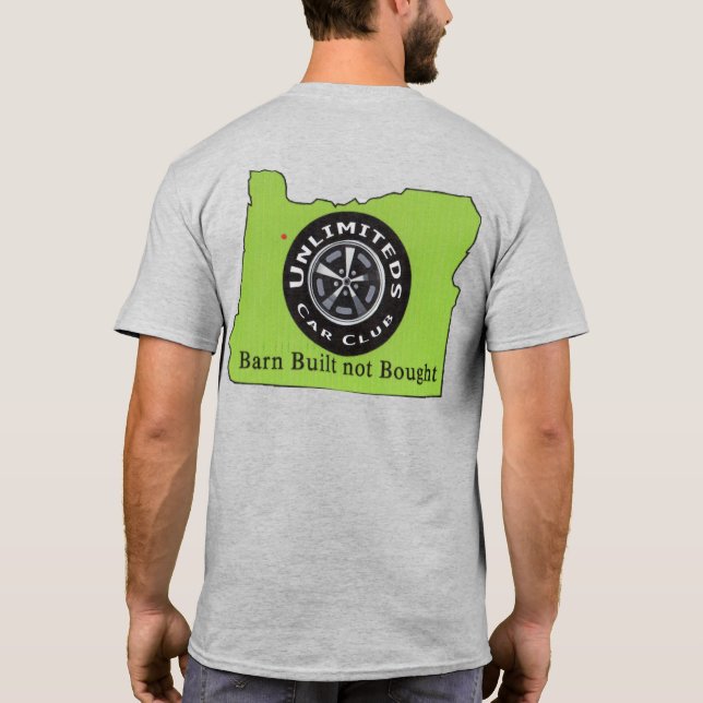 Unlimiteds T-Shirt Staatsumriss (Rückseite)