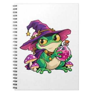 Unlizenziertes Alchemist Frosch Zauberer Notizbuch Notizblock