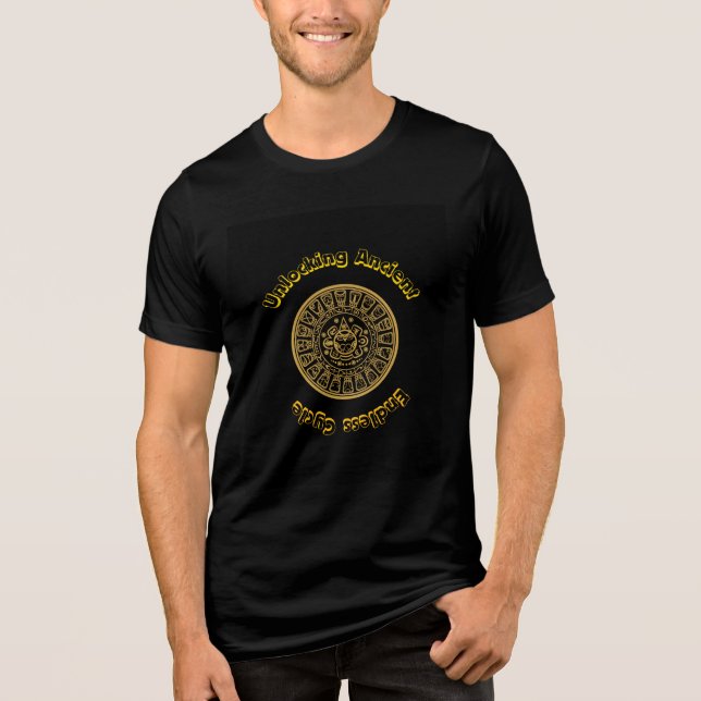 Unlocking Ancient Tri-Blend Shirt (Vorderseite)