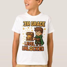 Unlocks T - Shirt der dritten Stufe - Pixel Adv
