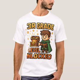 Unlocks T - Shirt der dritten Stufe - Pixel Adv