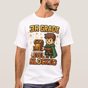 Unlocks T - Shirt der dritten Stufe - Pixel Adv