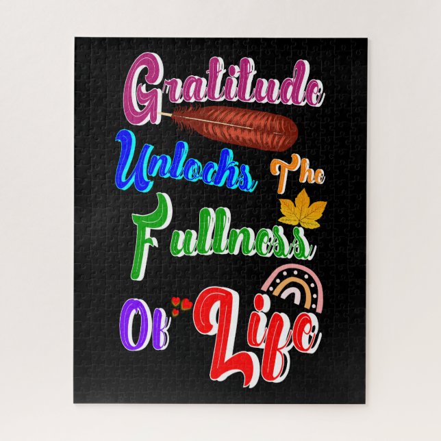 Unlocks The Fullness of Life Puzzle (Vertikal)