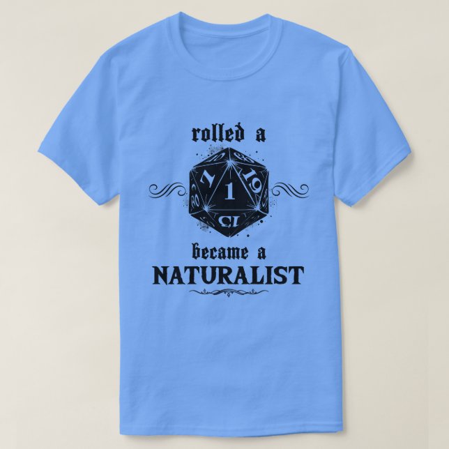 Unluck Roll Naturalist T-Shirt (Design vorne)