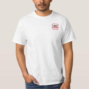 "UNM Bigs" Tasche und hinteres Logo-grundlegender T-Shirt