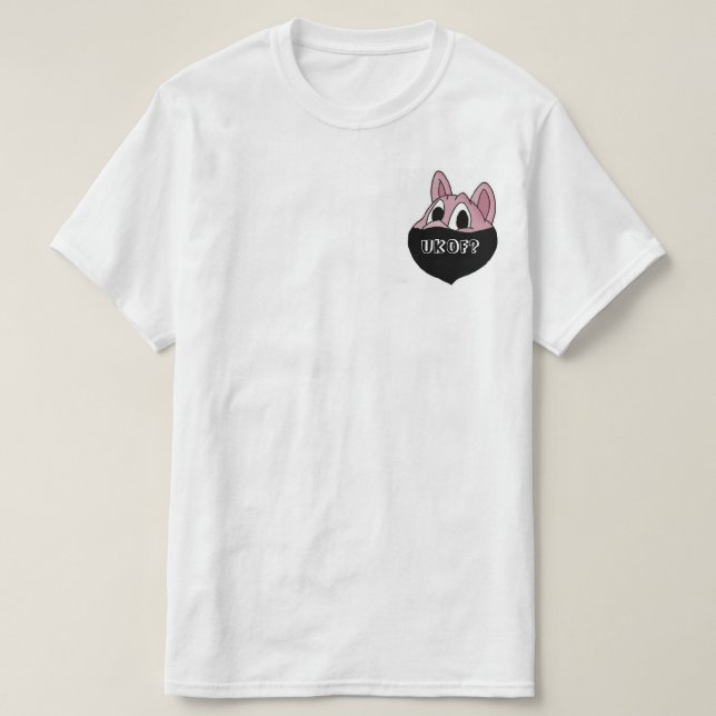 unmasked Schwein T-Shirt (Design vorne)