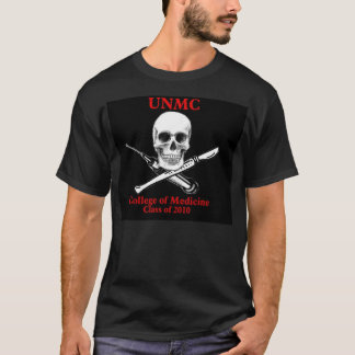 UNMC Schädel SOM Blackshirtklasse von MED-Schule T-Shirt