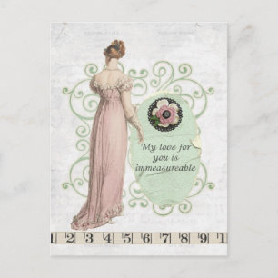 Unmessbare Liebe Postkarte