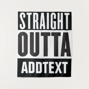 Unmittelbar hinter dem Text Wandteppich