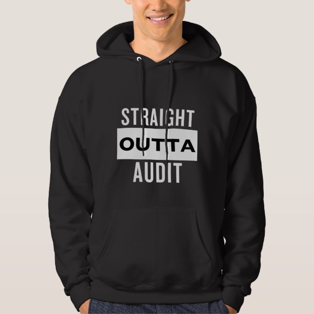 Unmittelbare Dunkle Kapuze Hoodie (Vorderseite)