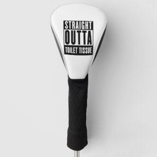 Unmittelbare Toilette Gewehrspende Funny Prepper G Golf Headcover