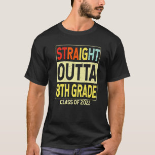 Unmittelbarer 8. Grade Funny Abschluss Achte T-Shirt