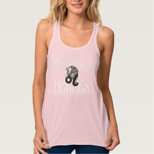 Unmögliche Helden mit einem Löwen Tank Top